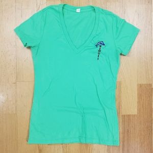 Lime green Tee Small